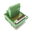 Used Phoenix Contact FLKMS-D25 SUB/S Breakout Board, 25-Pin D-Sub Male to Terminals