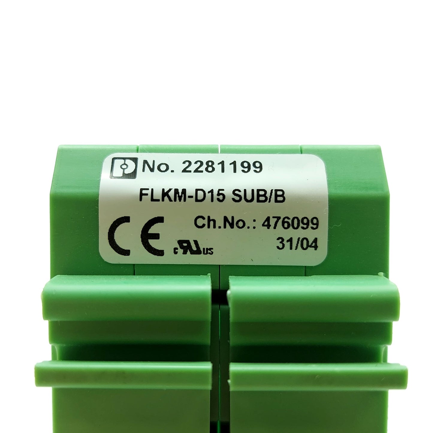Used Phoenix Contact FLKMS-D15 Breakout Board, 15-Pin D-Sub Female to Screw Terminals
