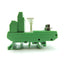 Used Phoenix Contact FLKMS-D15 Breakout Board, 15-Pin D-Sub Female to Screw Terminals