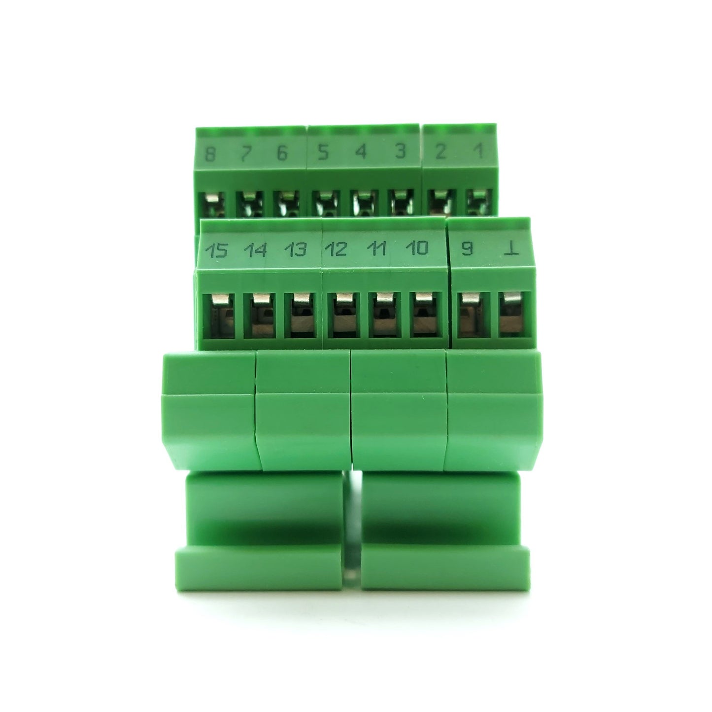 Used Phoenix Contact FLKMS-D15 Breakout Board, 15-Pin D-Sub Female to Screw Terminals