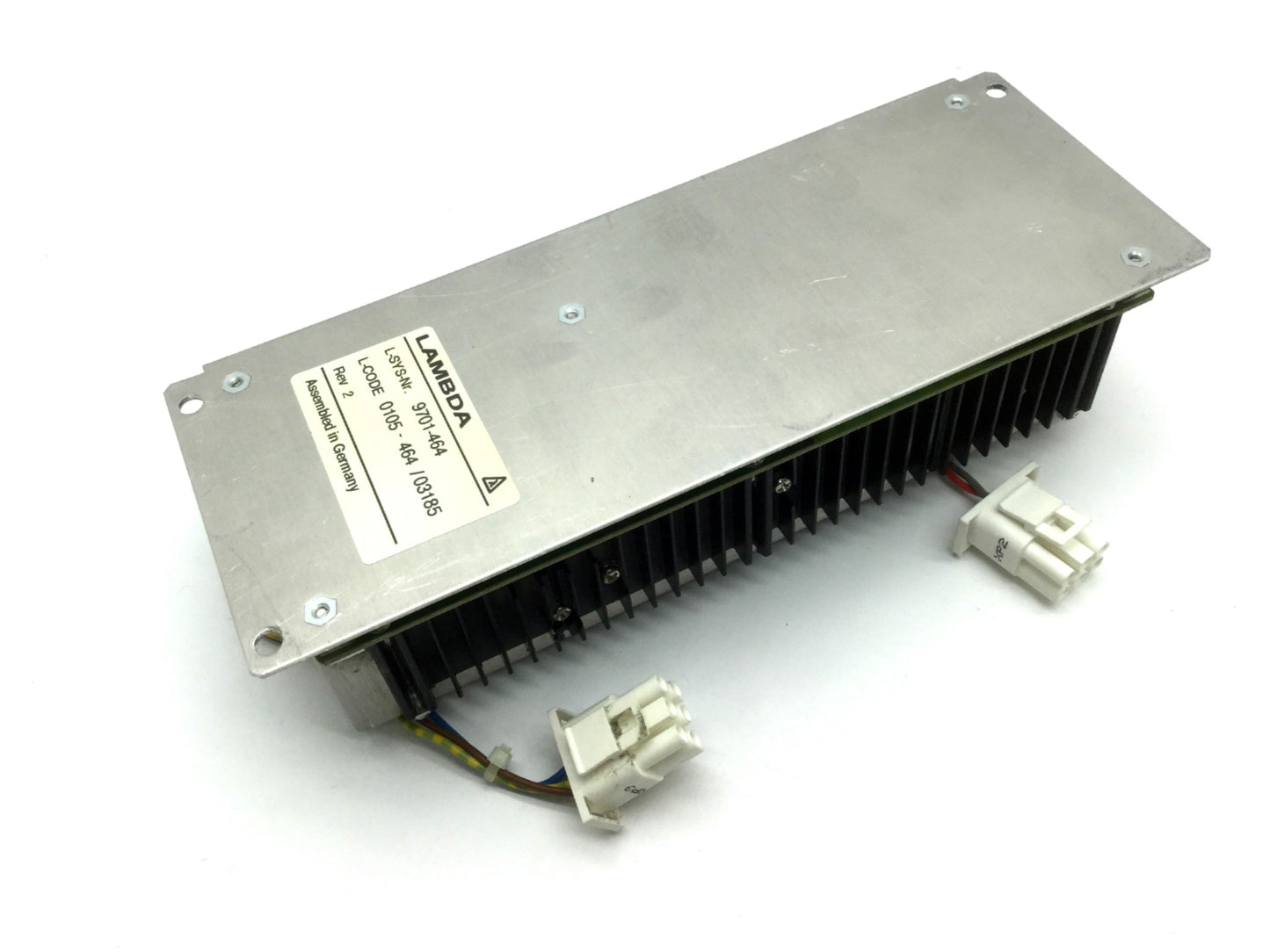 Used Lambda 9701-464 Power Supply In: 100-120/200-240VAC Out: 24VDC 5A Rev 2