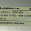Used Lambda 9701-464 Power Supply In: 100-120/200-240VAC Out: 24VDC 5A Rev 2