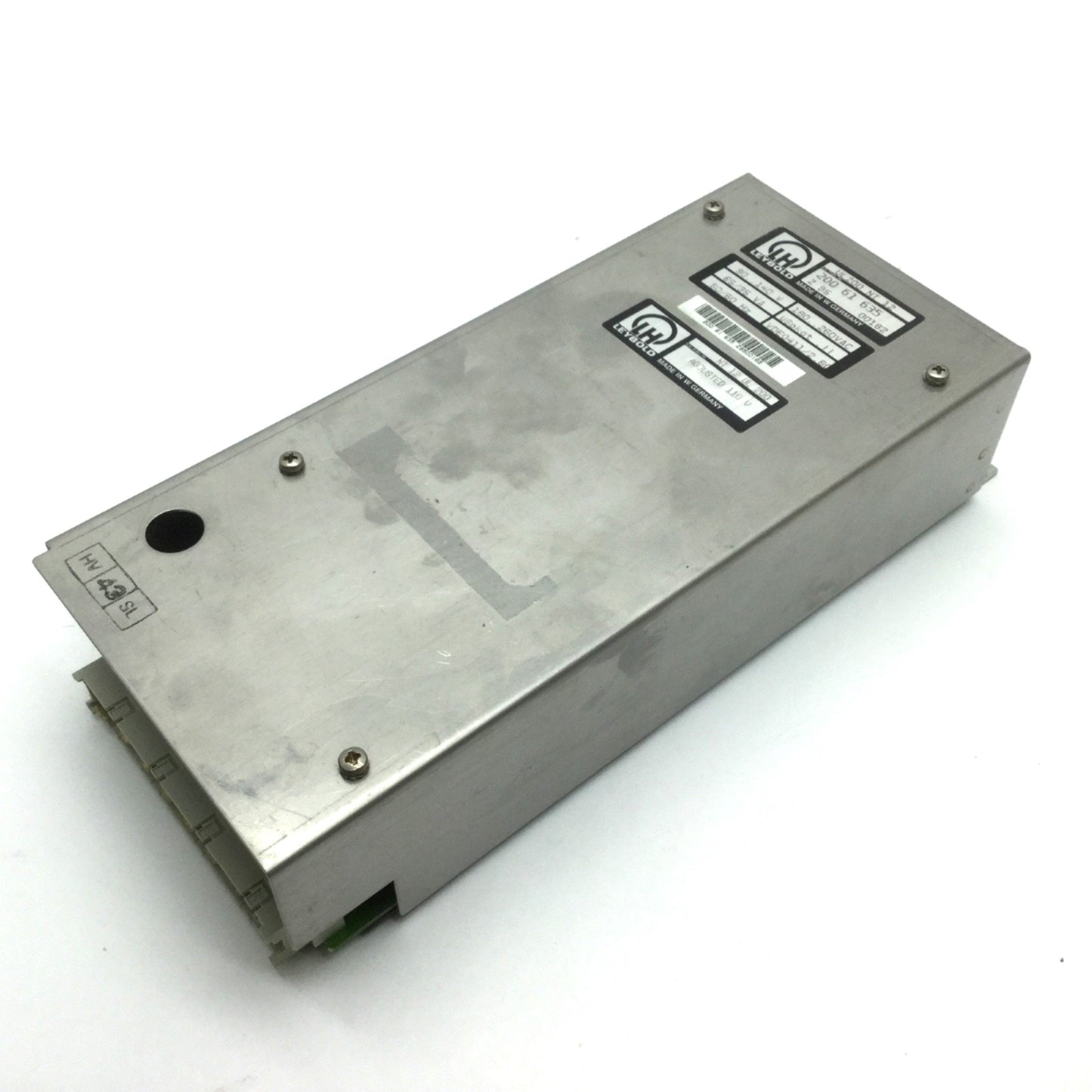 Used Leybold NT-12 UL 200 Turbomolecular Frequency Converter Pump Controller 110VAC