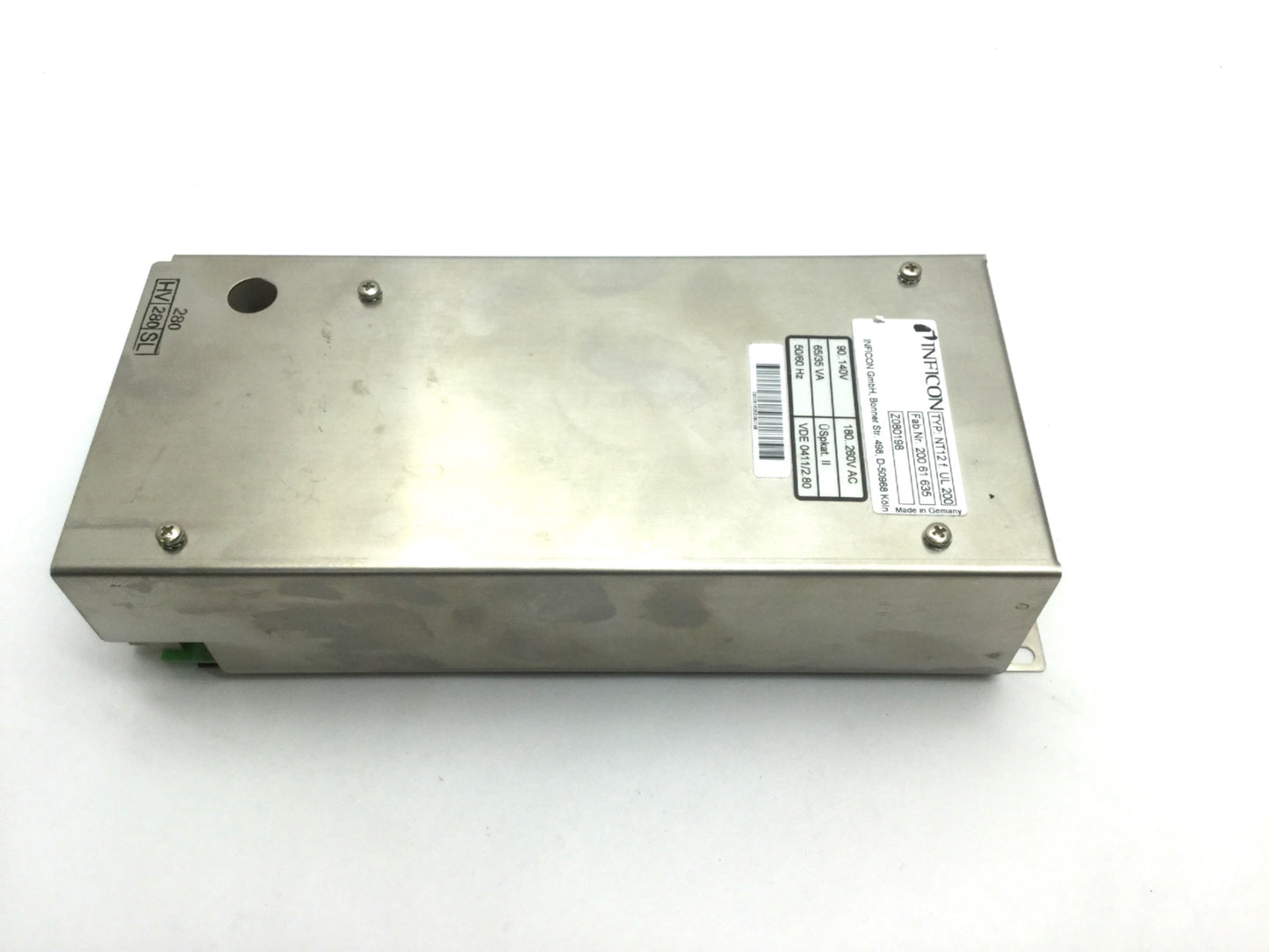 Used Leybold NT-12 UL 200 Turbomolecular Frequency Converter Pump Controller 20061635