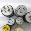 Used Lot of 7 Miscellaneous 20A Connector Plugs, 125V, 250V, 480V