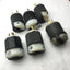 Used Lot of 6 Miscellaneous 20A Male Connector Plugs, 125V, 150V, 480V,
