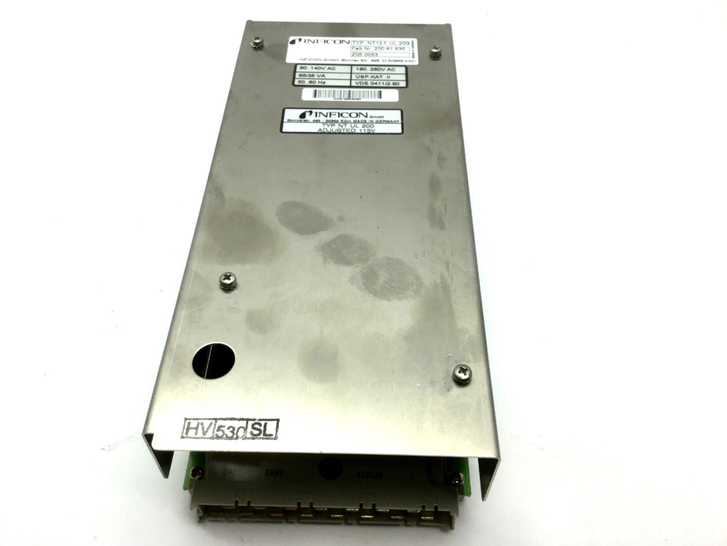 Used Leybold NT-12 UL 200 Turbomolecular Frequency Converter Pump Controller, 115VAC