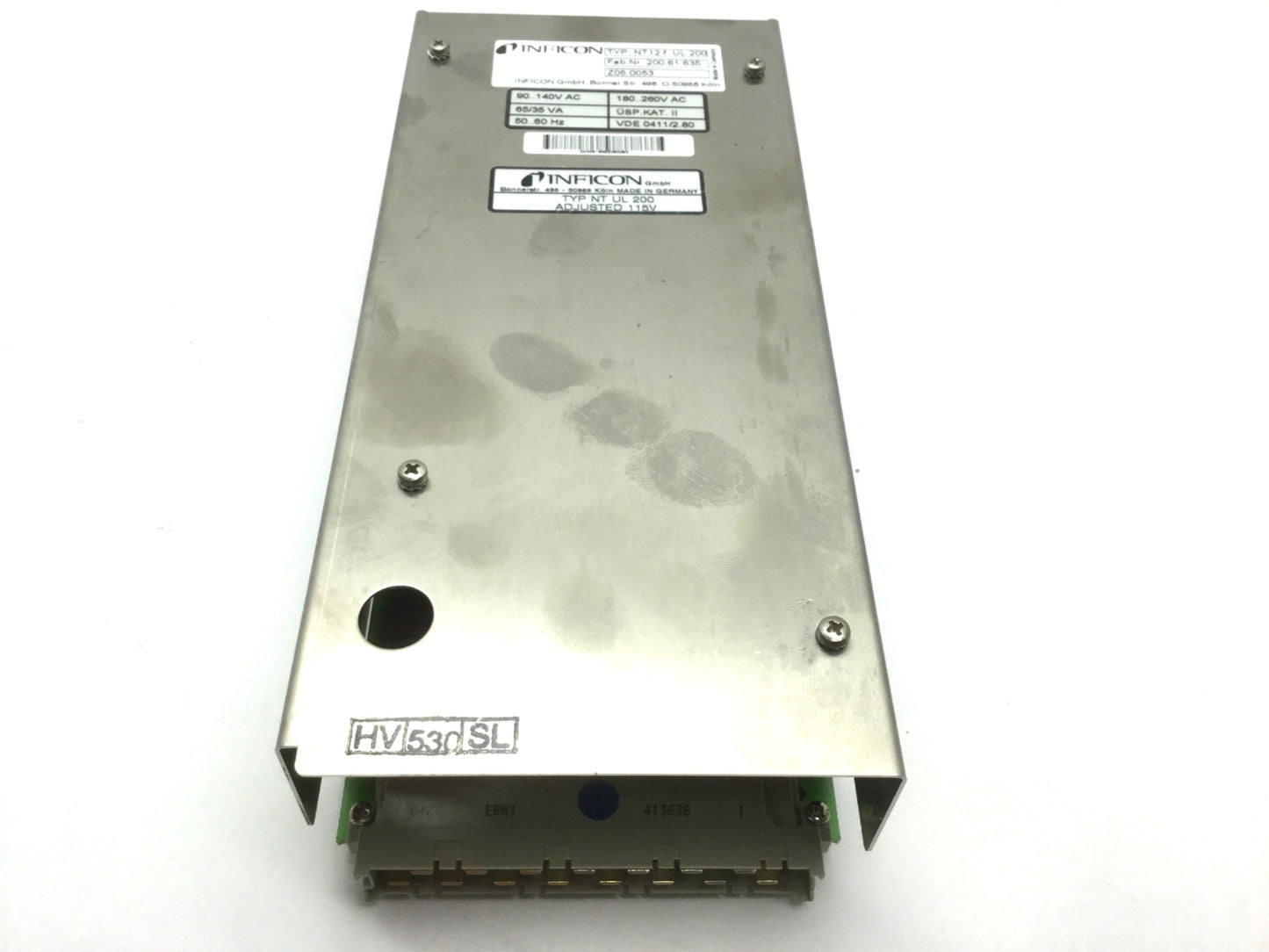 Used Leybold NT-12 UL 200 Turbomolecular Frequency Converter Pump Controller, 115VAC