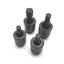 Used Lot of 4 Lin-Act Self Aligning Rod End Cylinder Coupler, 5/8-18 7/16-20 3/8-24