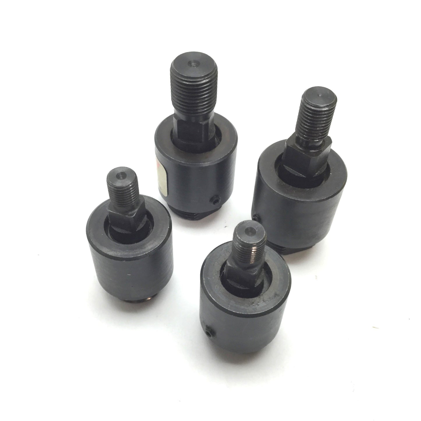 Used Lot of 4 Lin-Act Self Aligning Rod End Cylinder Coupler, 5/8-18 7/16-20 3/8-24