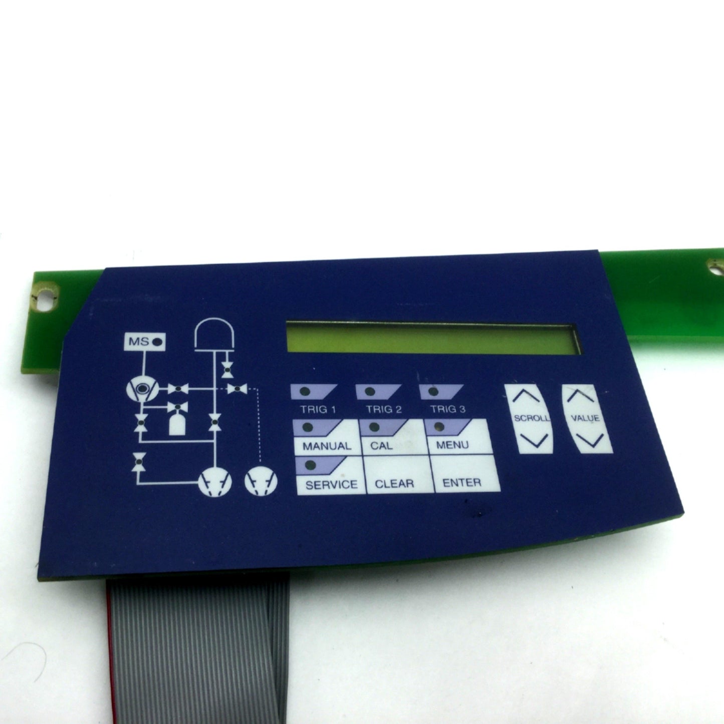 Used Leybold Inficon LN 200 61 520 UL 200 Helium Leak Detector Display Control Board