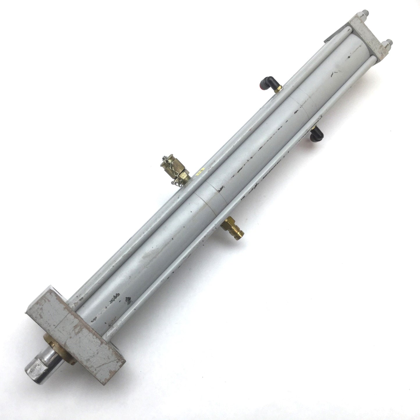 Used Aries HyperCyl HPI-1-2-25-FH Hydra-Pneumatic Cylinder, Stroke: 2", 1/8" NPT