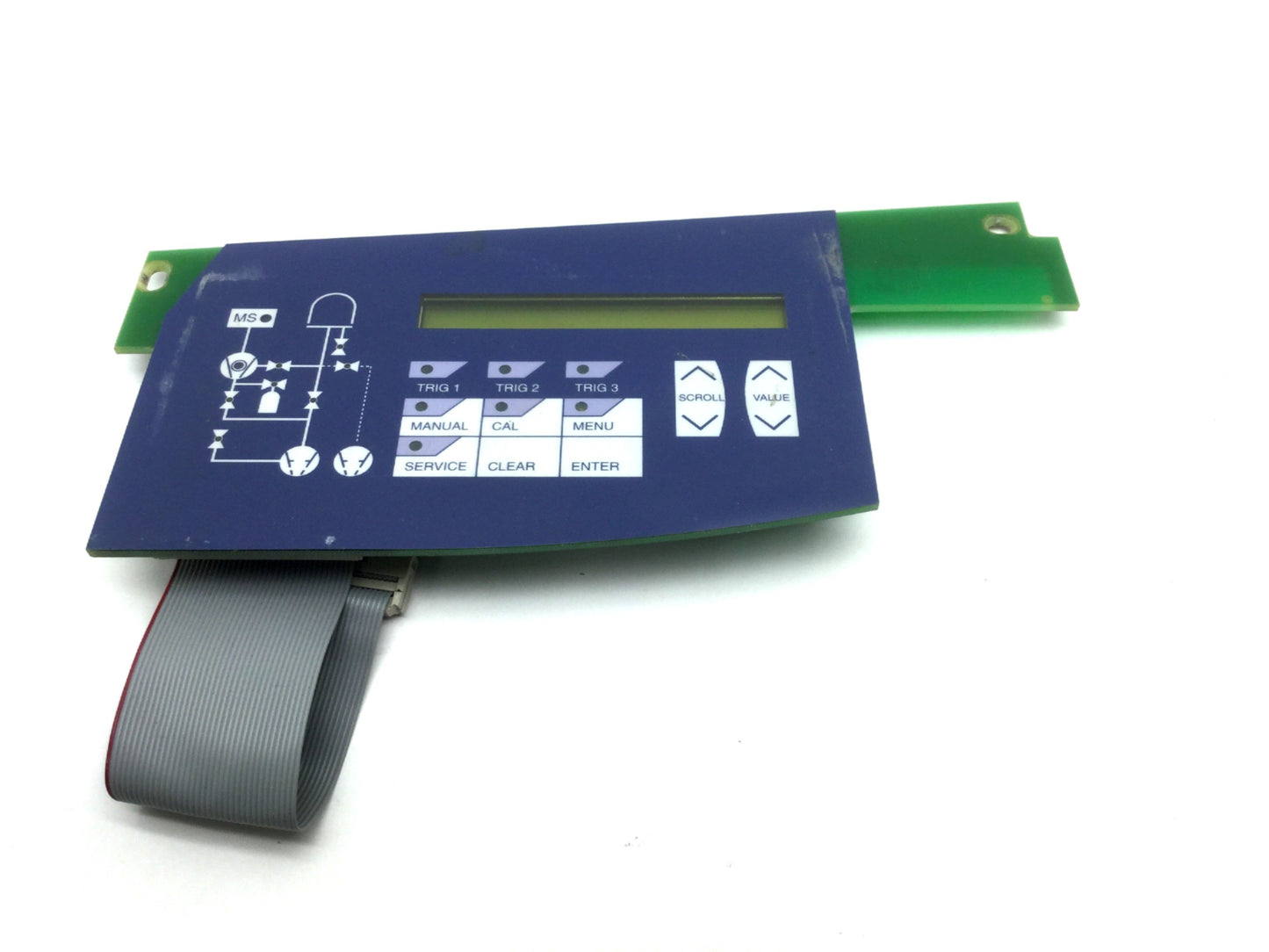 Used Leybold Inficon LN 200 61 520 UL 200, Helium Leak Detector Display Control Board