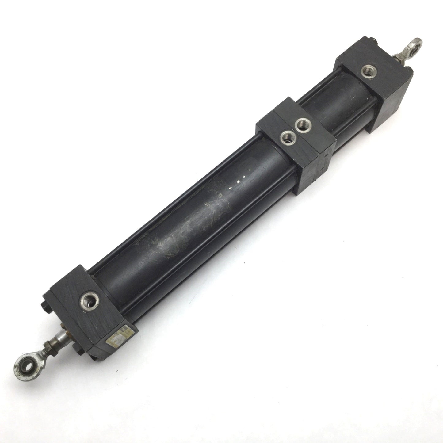 Used Parker TC-2ARS13M Pneumatic Cylinder, Bore: 63.5mm, Stroke: 210mm / 40mm