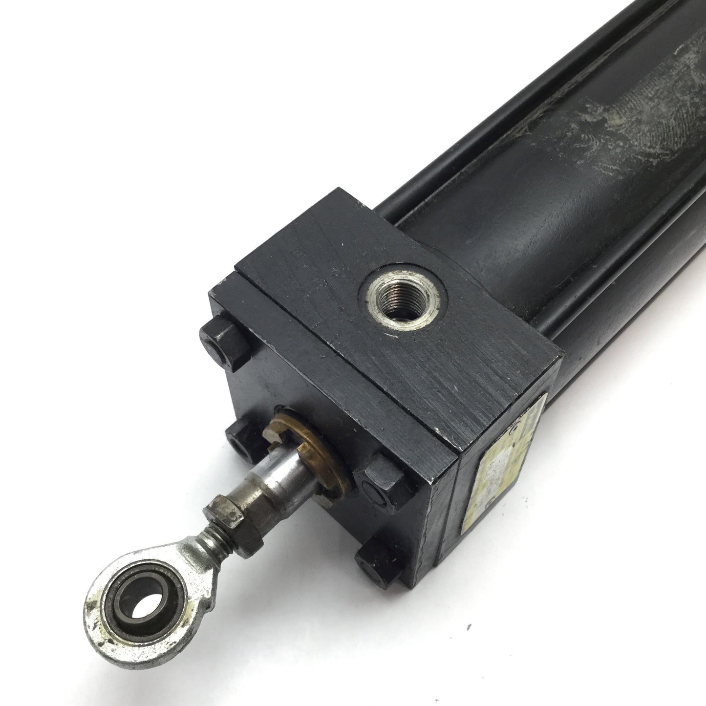 Used Parker TC-2ARS13M Pneumatic Cylinder, Bore: 63.5mm, Stroke: 210mm / 40mm