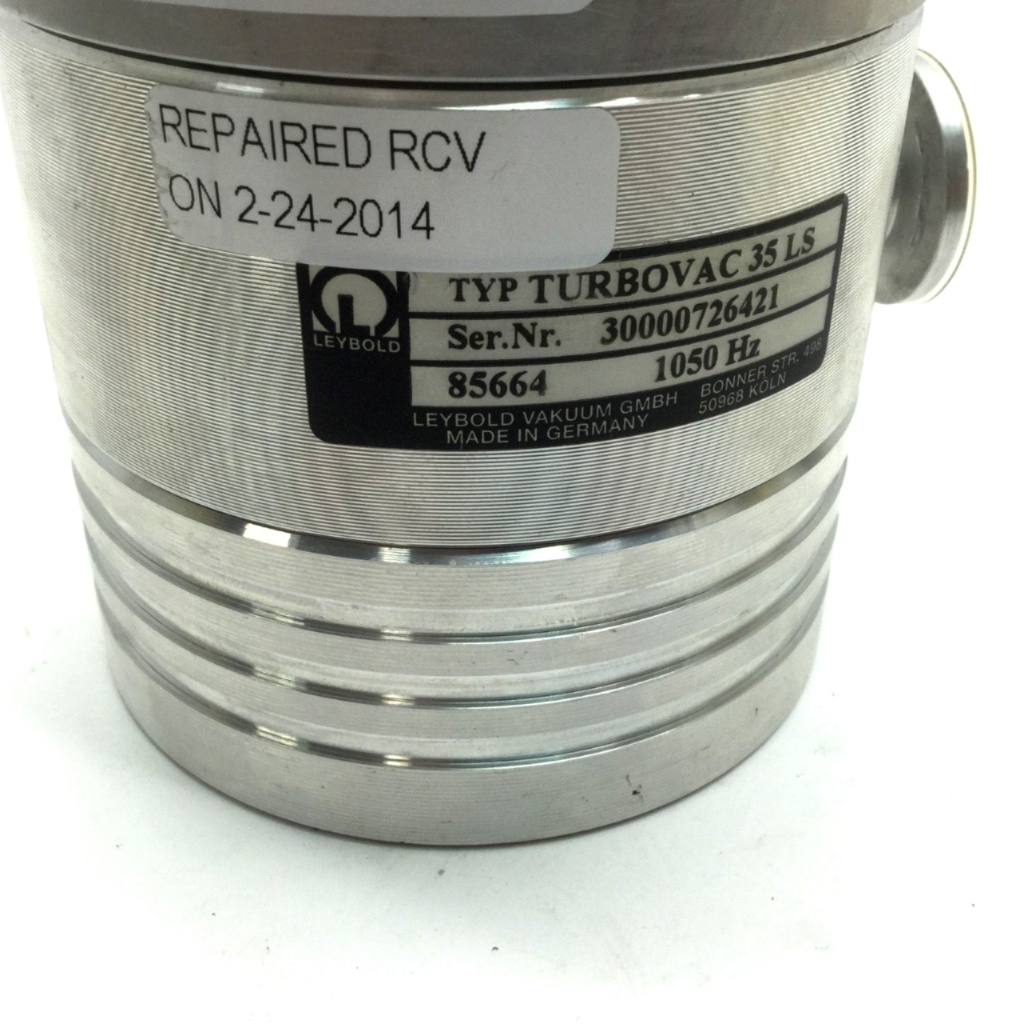Used Leybold 35 LS Turbovac TMP-35LS Turbo Pump 40 KF for Trivac D 2,5 E