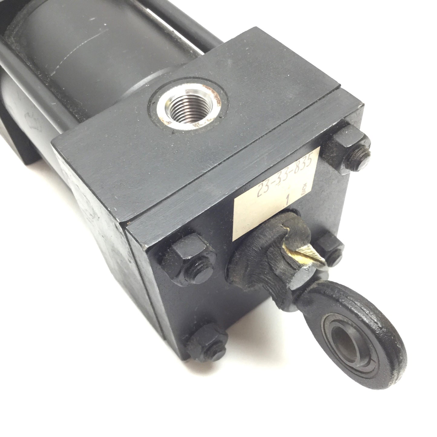 Used Parker T-2ARS13M Pneumatic Cylinder, Bore: 63.5mm, Stroke: 210mm / 40mm
