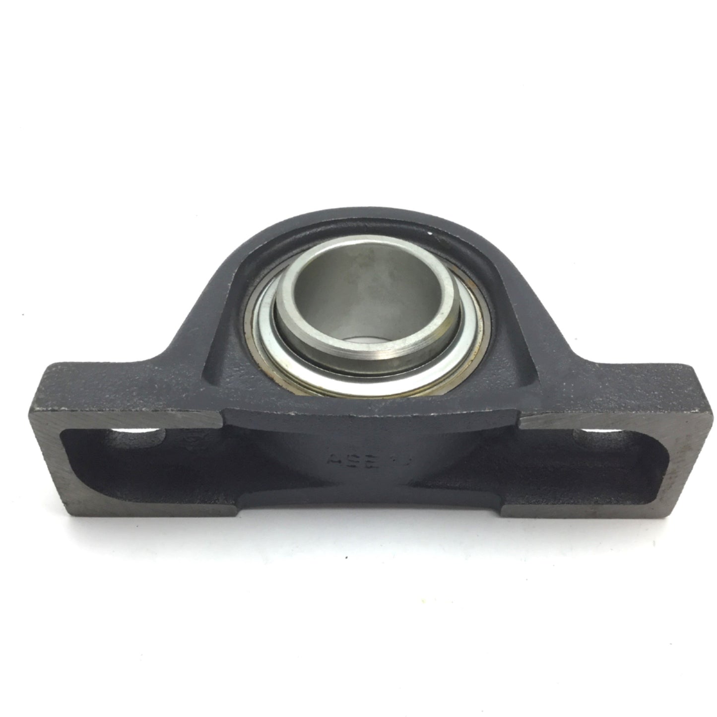 Used INA GE50KRRB Bearing With ASE10 2-Bolt Pillow Block, ID 50mm, Base 56mm x 202mm