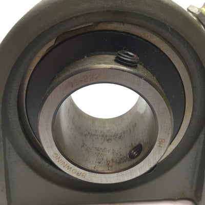 Used Browning VPS-222 Ball Bearing Pillow Block, 2-Bolt, ID: 1.375", Width: 1.69"