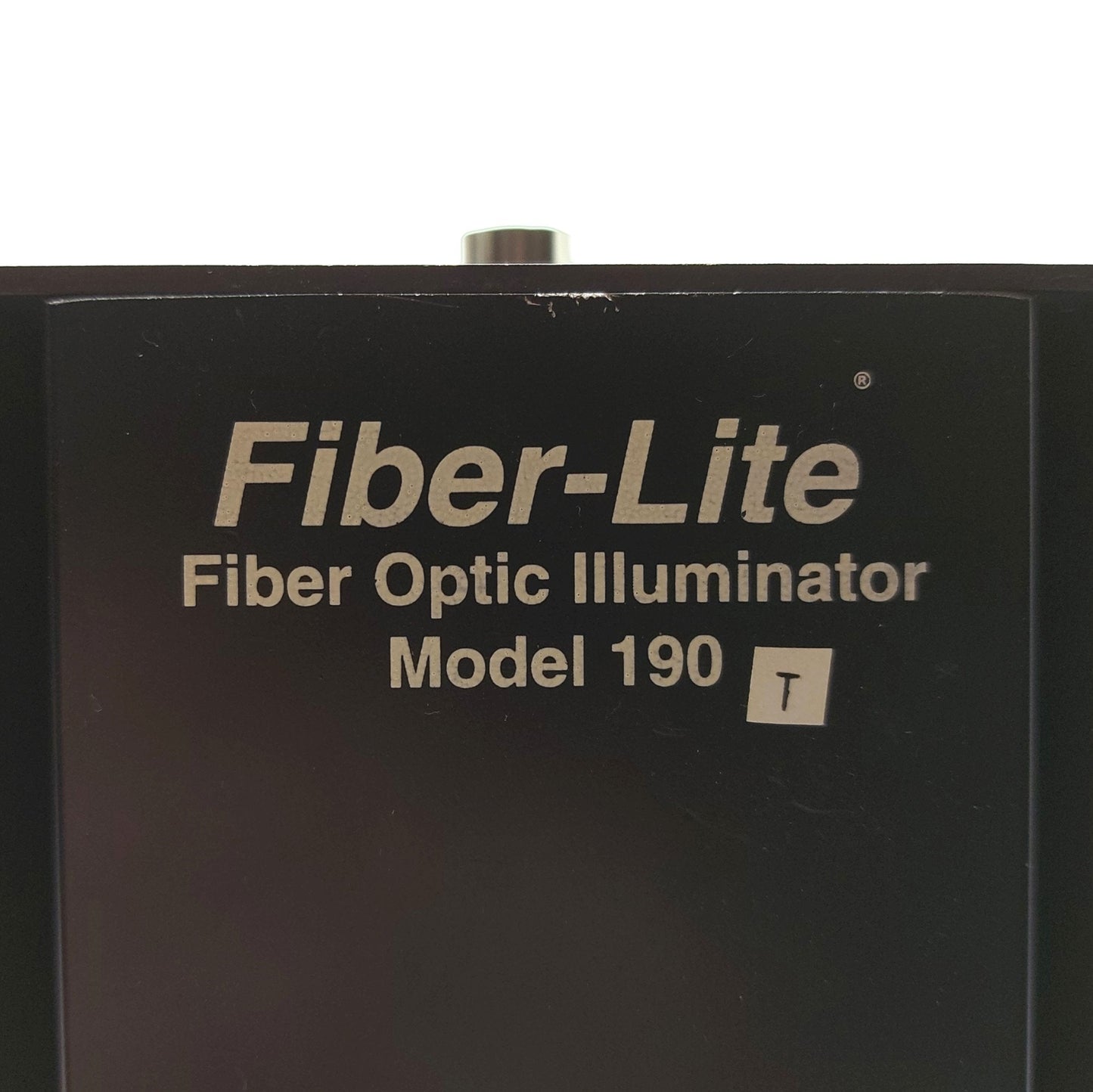 Used Dolan Jenner Model 190 Fiber-Lite Optic Illuminator, Ø1/4" Output, 115VAC