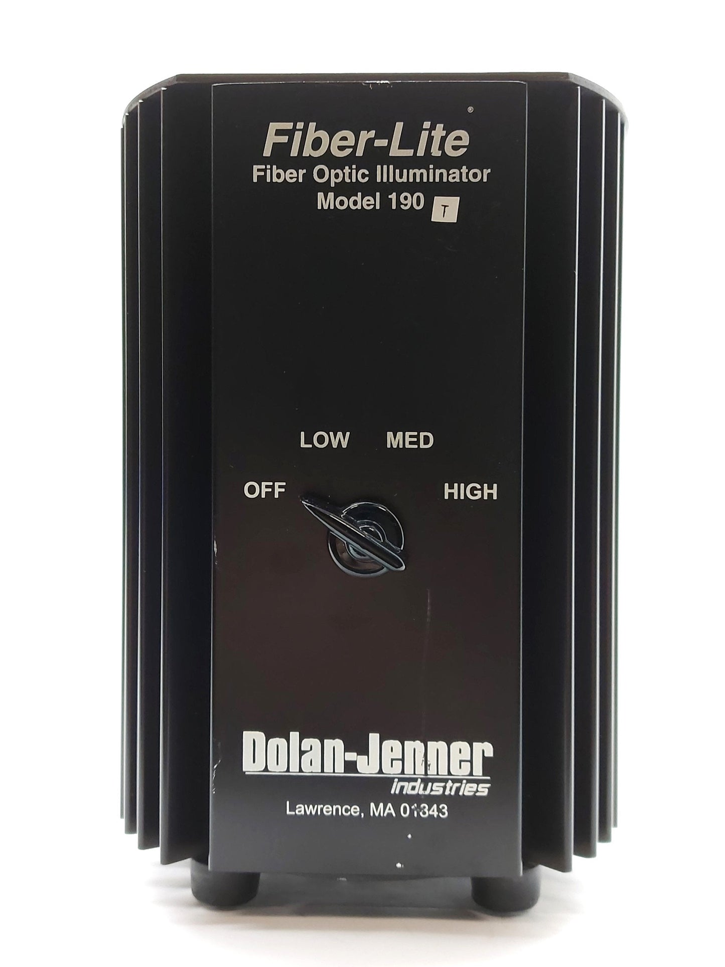 Used Dolan Jenner Model 190 Fiber-Lite Optic Illuminator, Ø1/4" Output, 115VAC