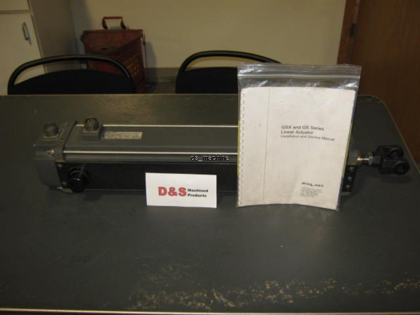 Used Exlar GS45-1802-MXM-AB1-M6-EB Roller Drive Servo Controlled Actuator, GS Series