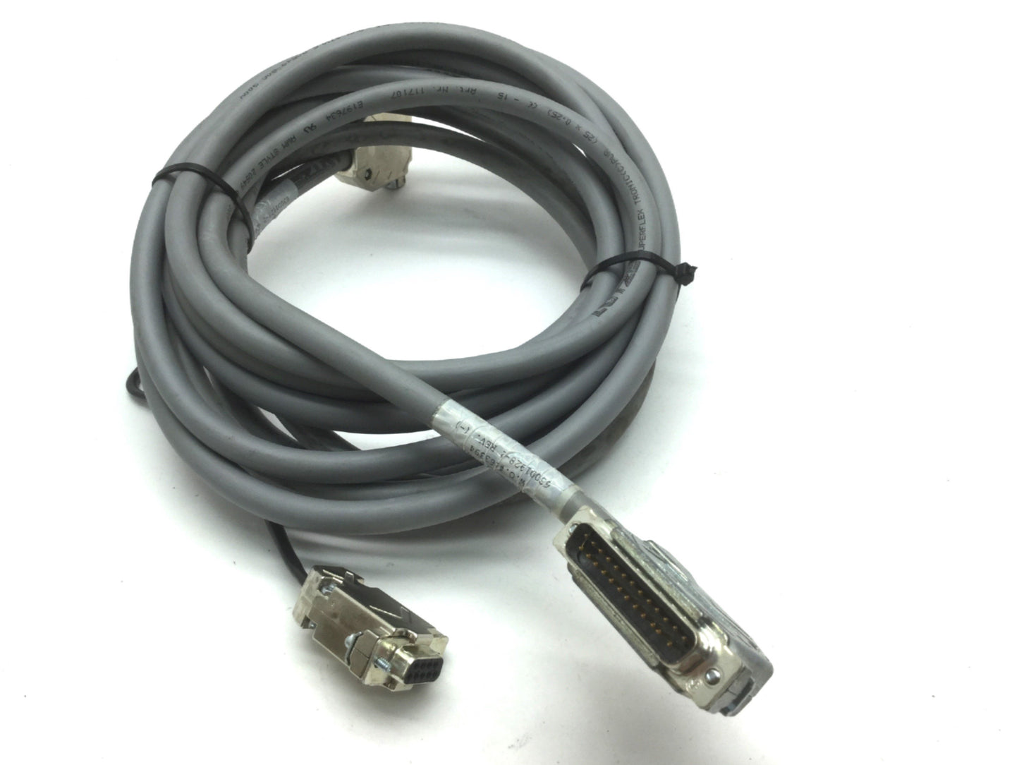 Used Aerotech 630D1928-2 Configured Brushless Motor Feedback Cable, Length 17'