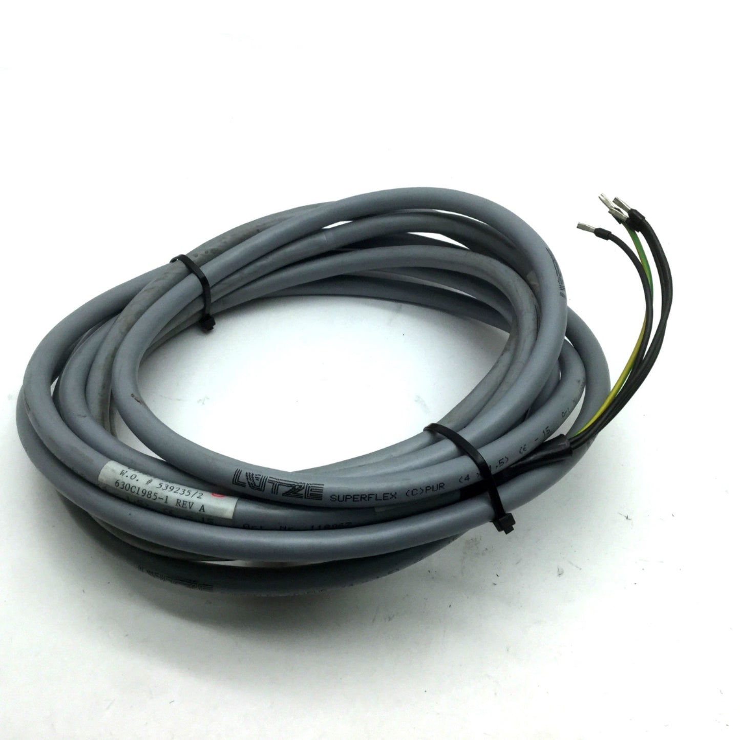 Used Aerotech 630C1985-1 REV A Brushless Motor to Controller Cable, Length: 16.6'