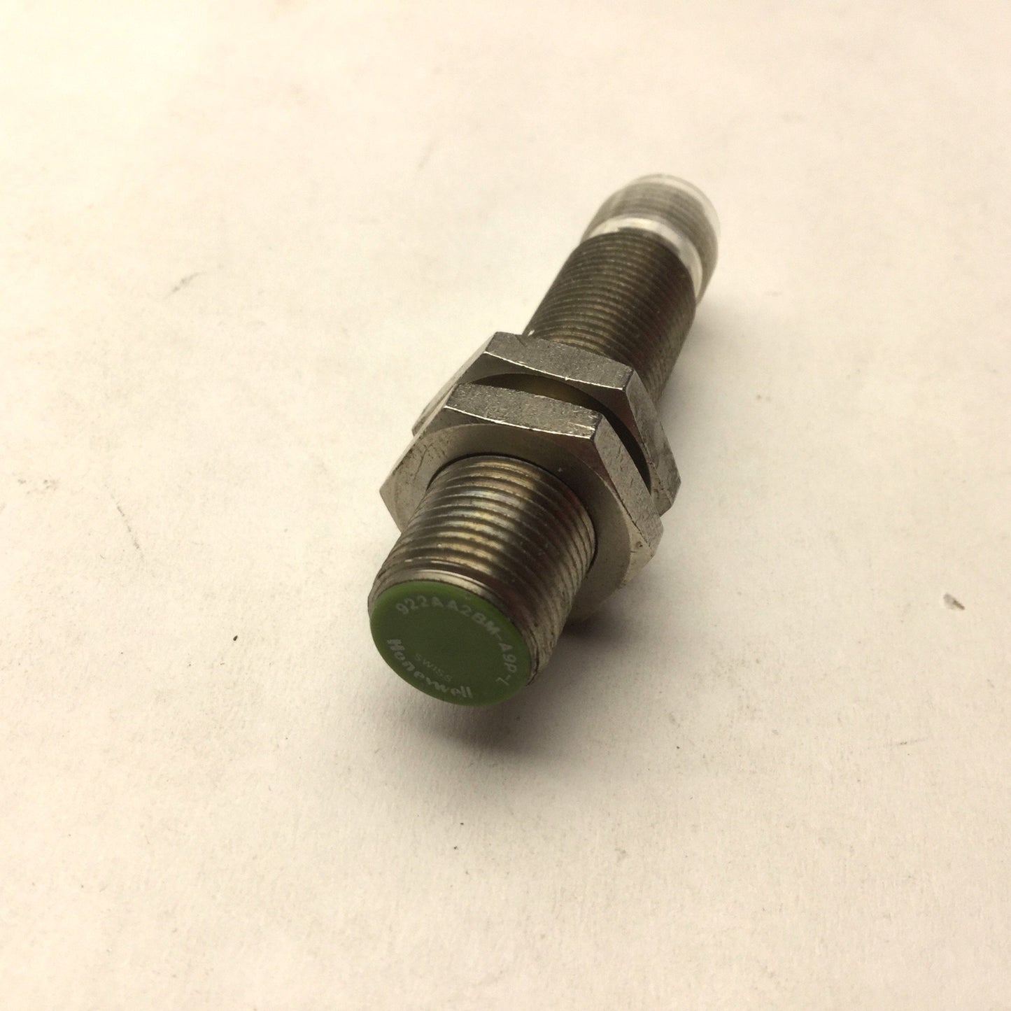 Used Honeywell 922AA2BM-A9P-L Inductive Proximity Sensor N.C. 12mm Diameter