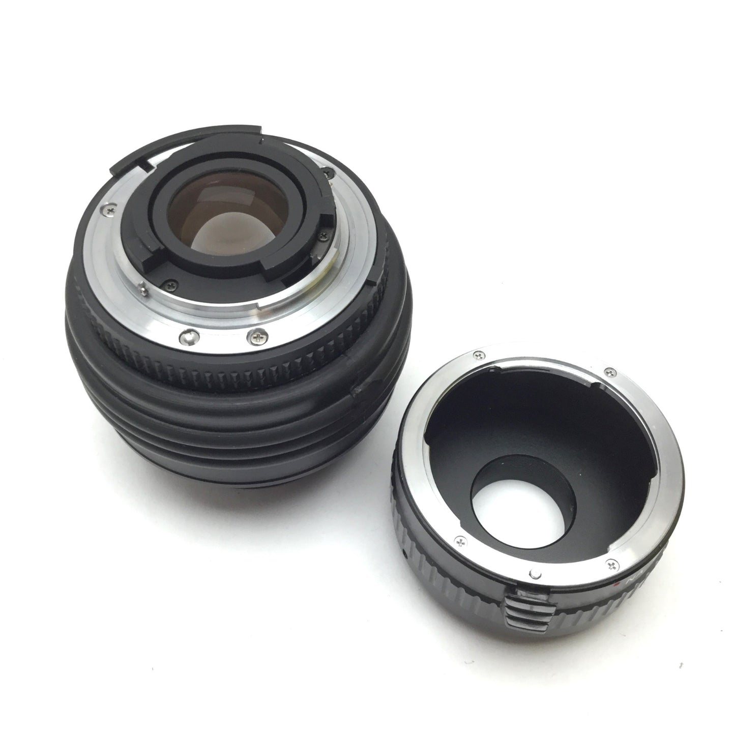 Used Melles Griot 59LGB450 Invaritar F-Mount Lens, Nikon AF Nikkor 50mm 1:1.8 C-Mount