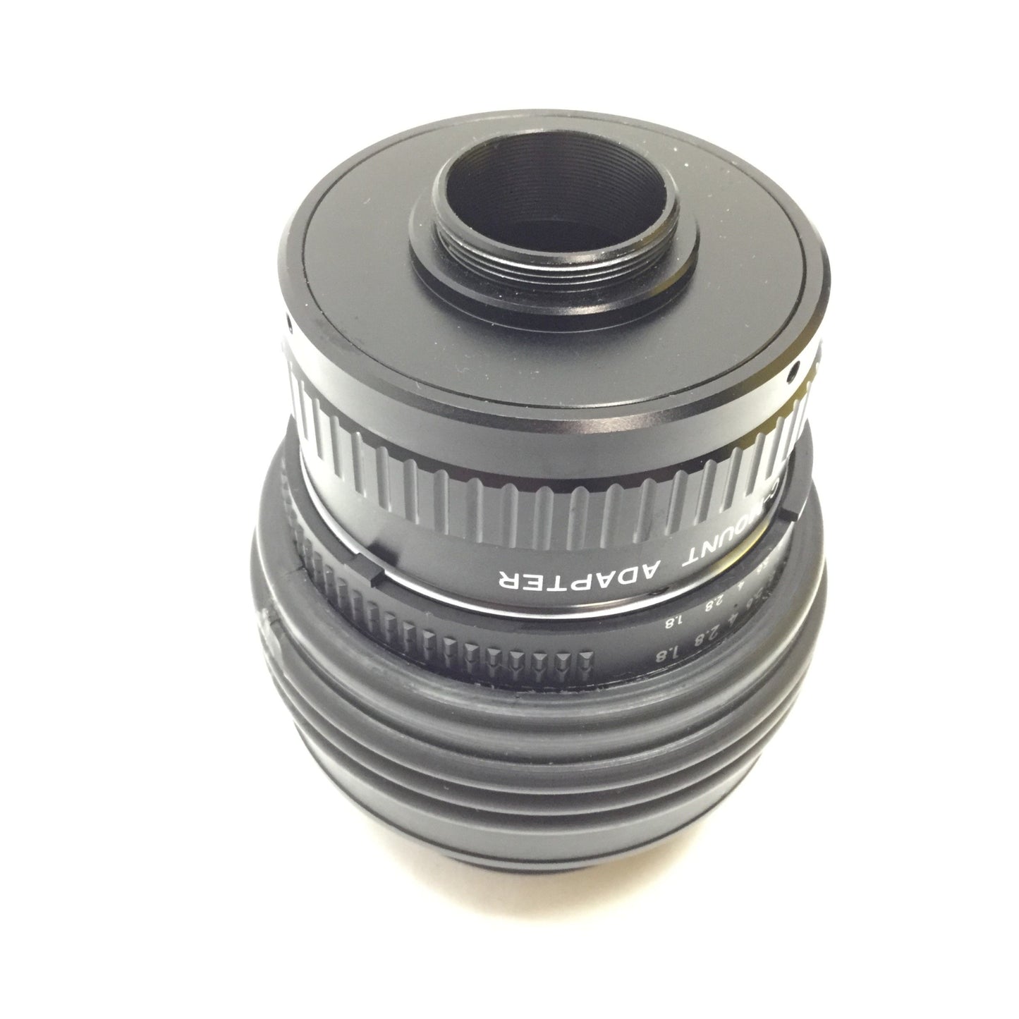 Used Melles Griot 59LGB450 Invaritar F-Mount Lens, Nikon AF Nikkor 50mm 1:1.8 C-Mount