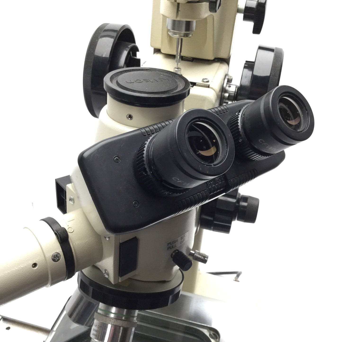 Used Nikon MM-11 Measuring Microscope With ME-50H DigiMicro Position Reader