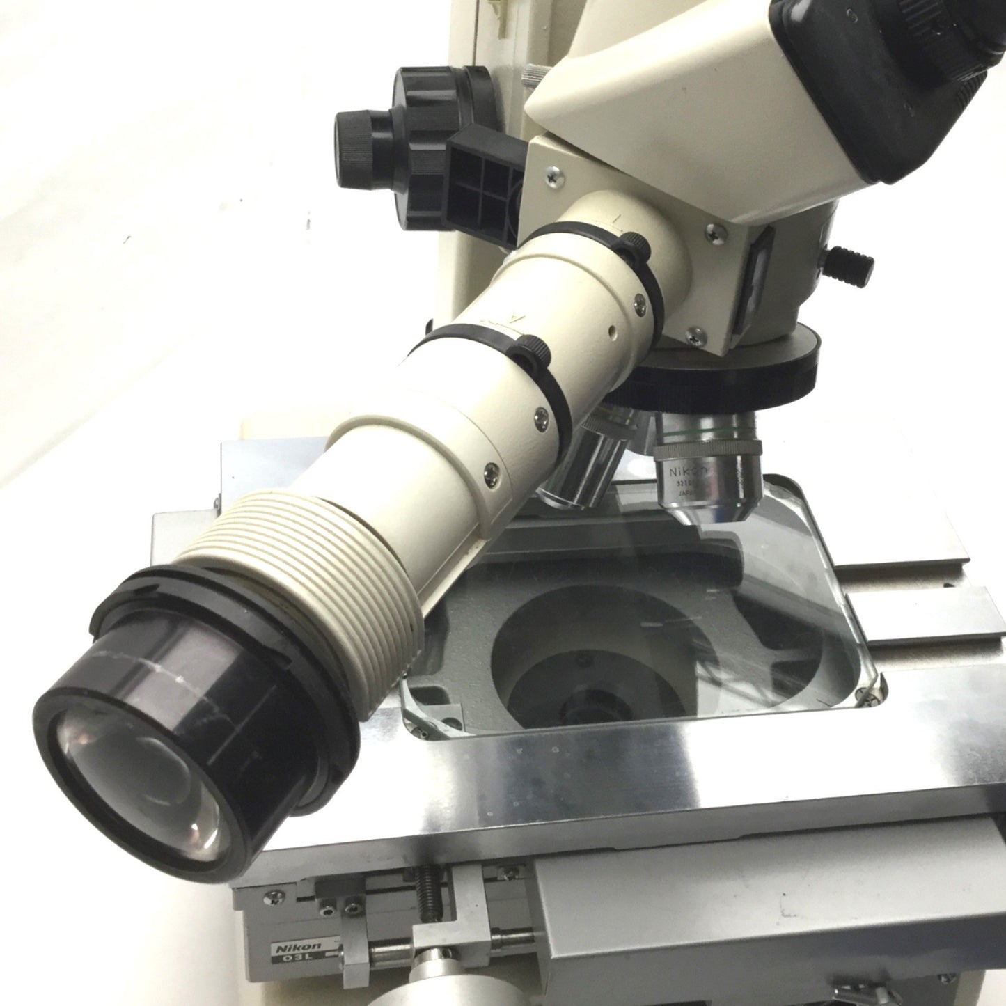 Used Nikon MM-11 Measuring Microscope With ME-50H DigiMicro Position Reader