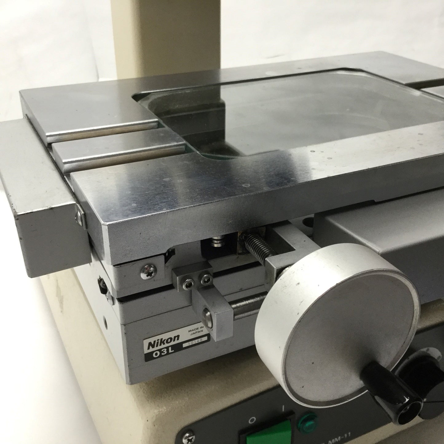 Used Nikon MM-11 Measuring Microscope With ME-50H DigiMicro Position Reader
