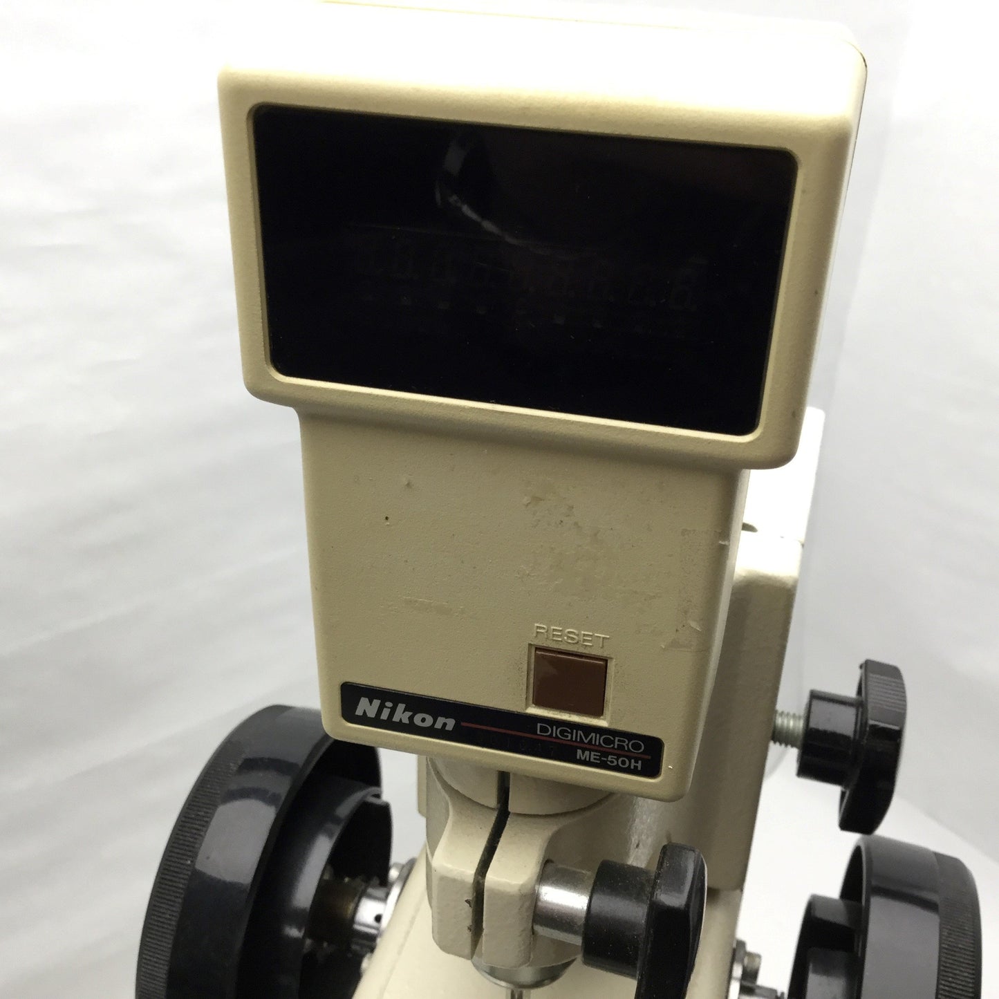 Used Nikon MM-11 Measuring Microscope With ME-50H DigiMicro Position Reader