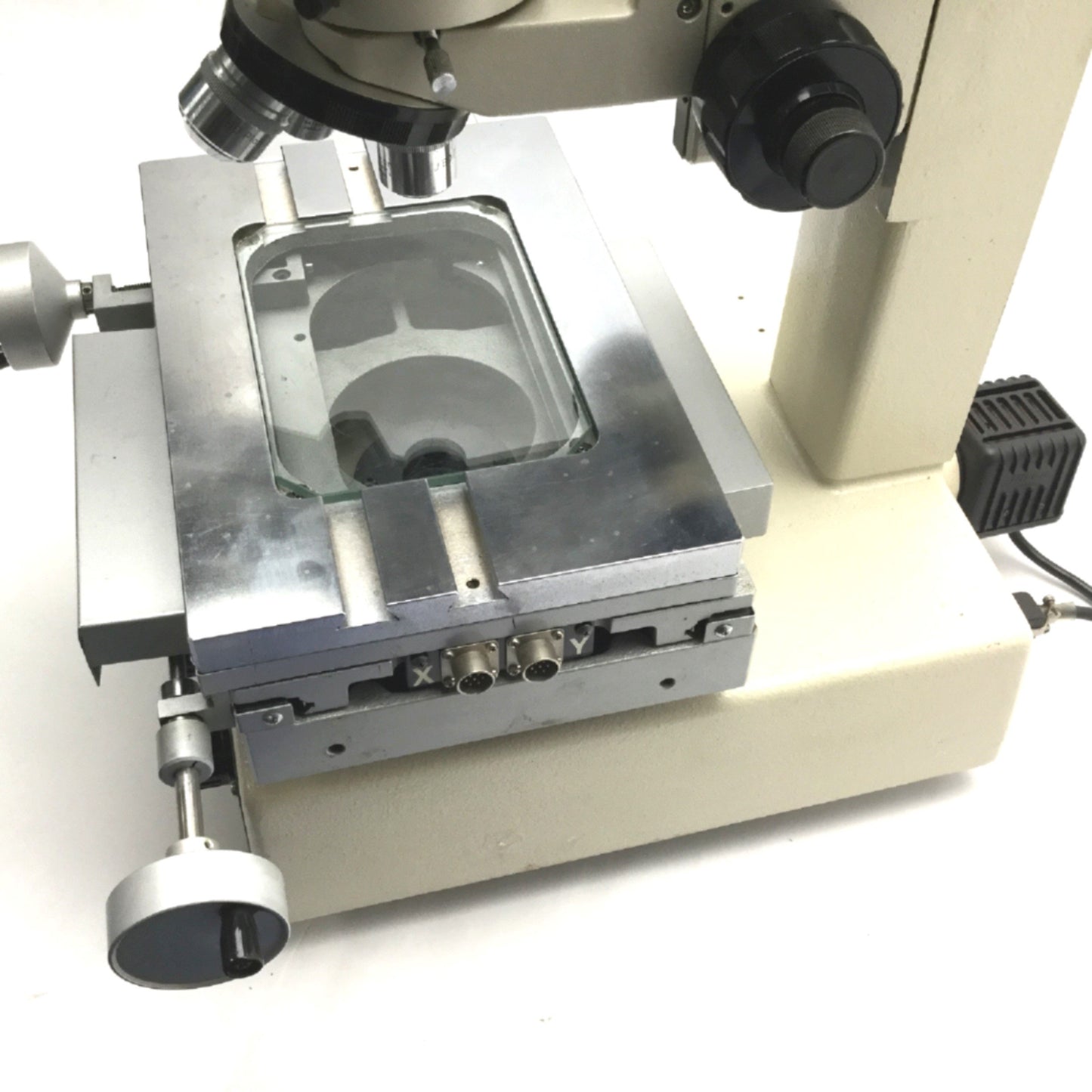 Used Nikon MM-11 Measuring Microscope With ME-50H DigiMicro Position Reader
