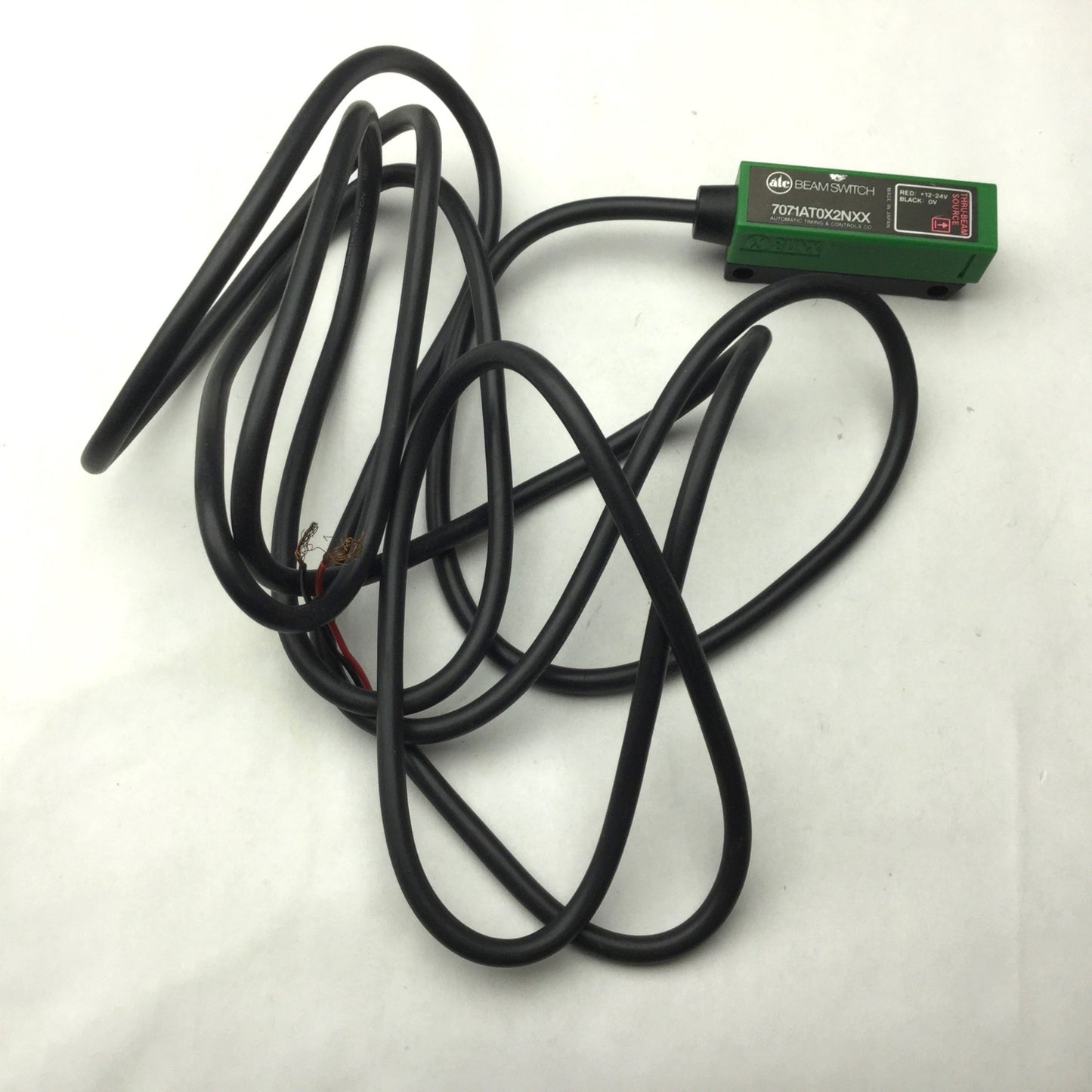 Used Sunx 7071AT0X2NXX Beamswitch Thru-Beam Photoelectric Sensor, Power: 12-24VDC