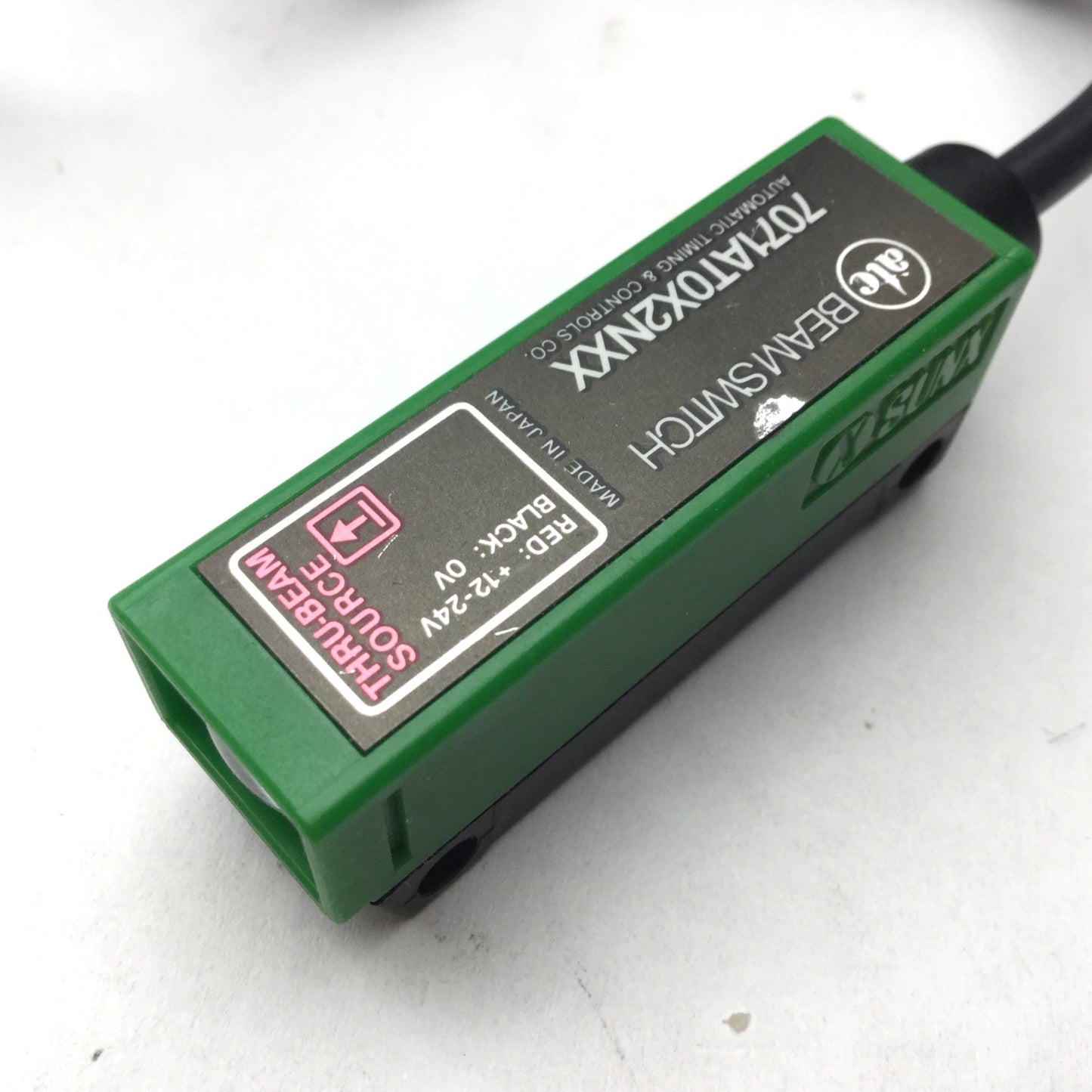 Used Sunx 7071AT0X2NXX Beamswitch Thru-Beam Photoelectric Sensor, Power: 12-24VDC