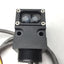 Used Banner SMA912D Valu-Beam Photoelectric Sensor Range: 30", 120VAC, Black Case