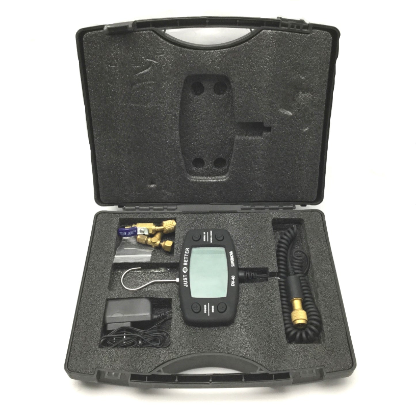 Used JB Industries DV-40 SUPERNOVA Digital Vacuum Gauge 12,000-10 Microns, 5' Cord