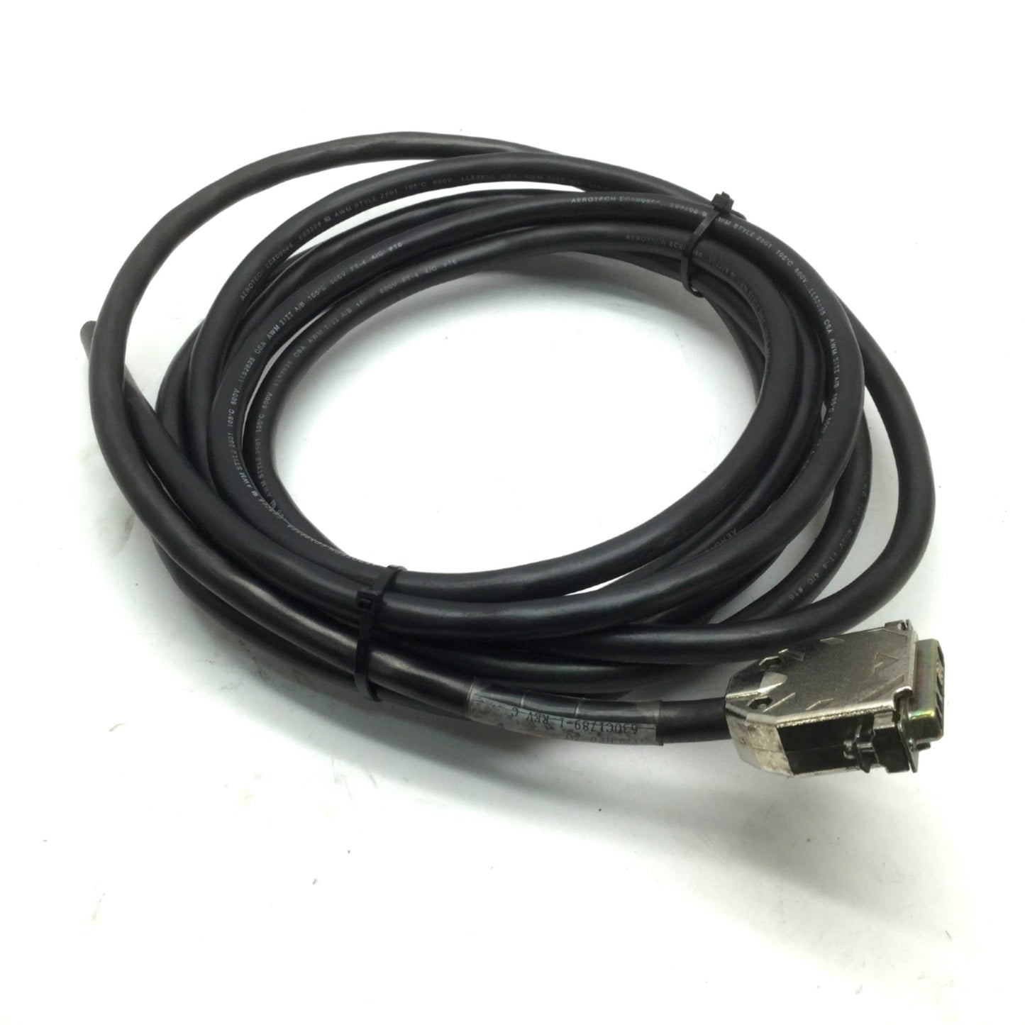 Used Aerotech 630C1789-1 Rev C PMCHPD-15 Brushless Servo Motor Power Cable 16ft