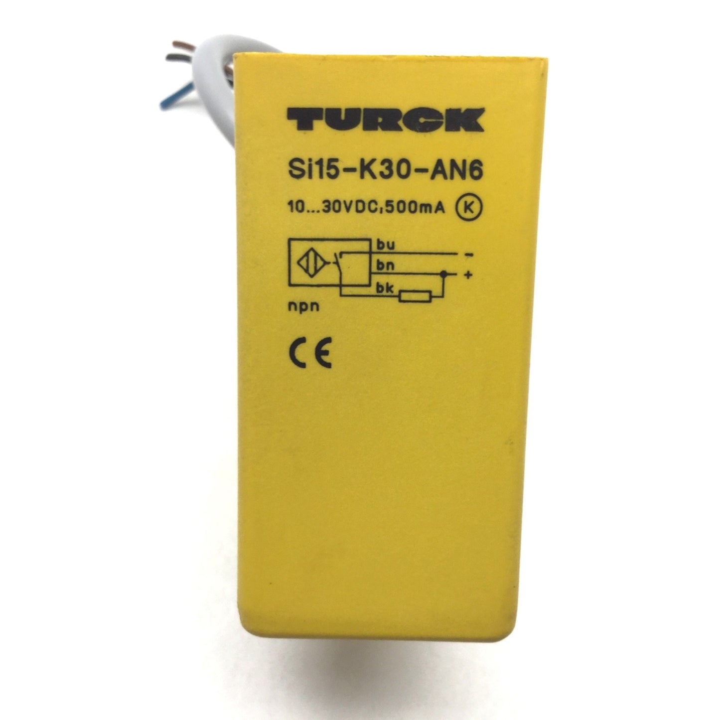 Used Turck Si15-K30-AN6 Slot Sensor, Slot: 30mm, Sensing Range: 15mm, 10-30VDC 500mA