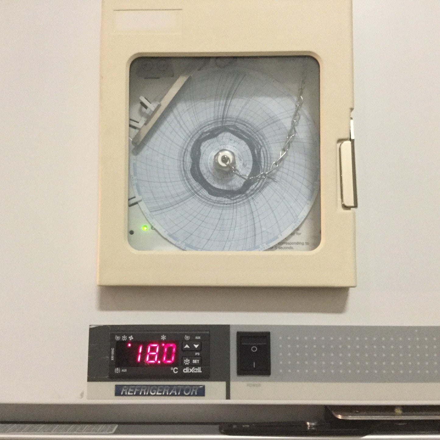 Used Nor-Lake Scientific NSPR522WWG/0 Double Door Lab Refrigerator, With Key For Lock