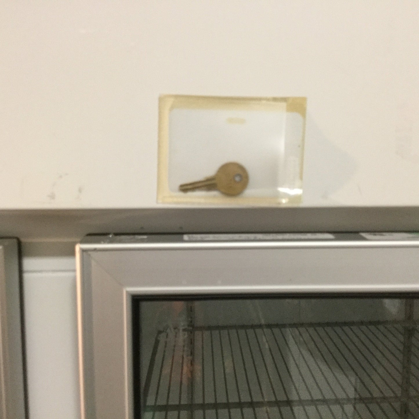 Used Nor-Lake Scientific NSPR522WWG/0 Double Door Lab Refrigerator, With Key For Lock