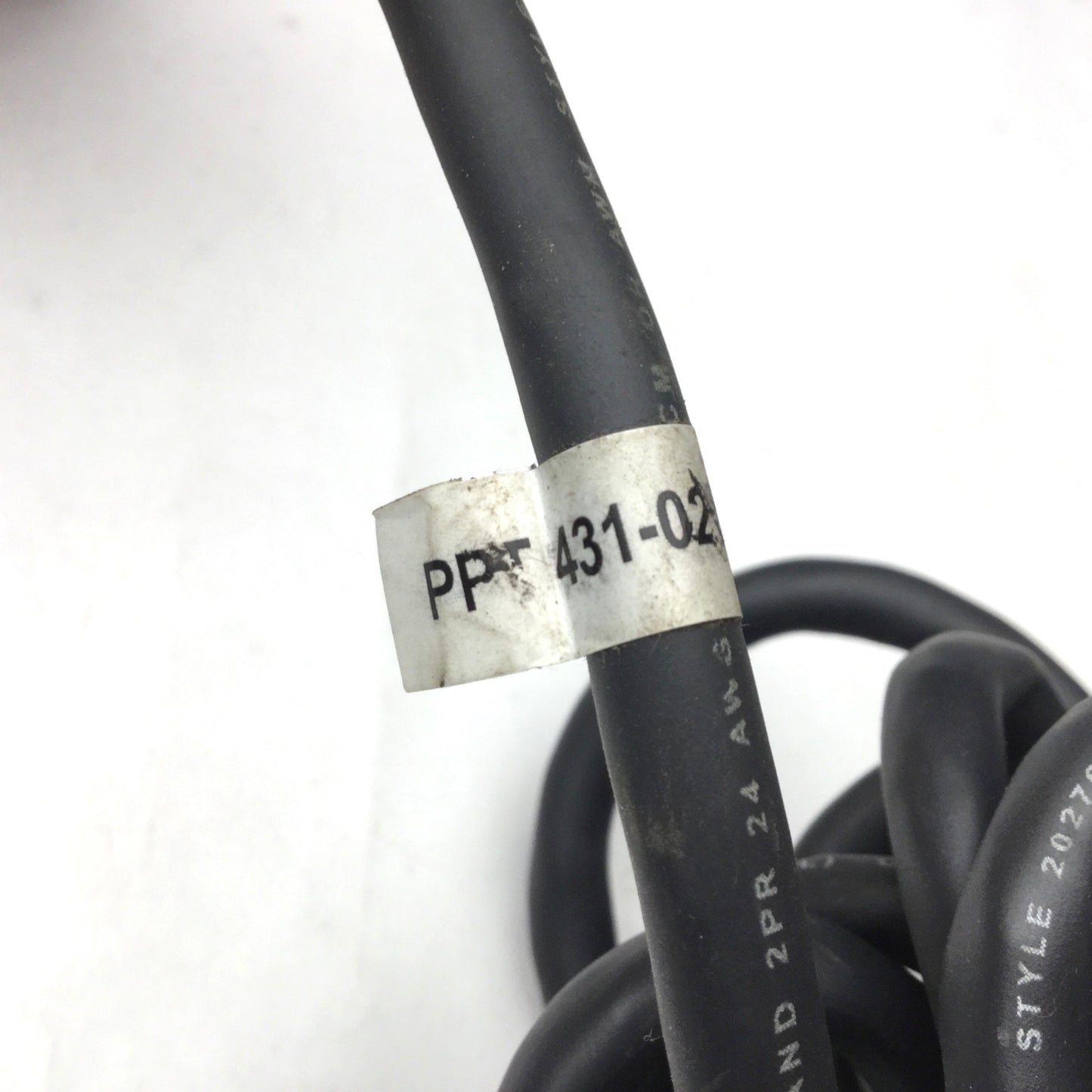 Used PPT Vision 431-0278-10 Cable, Connection: Male to Male, Length: 35'
