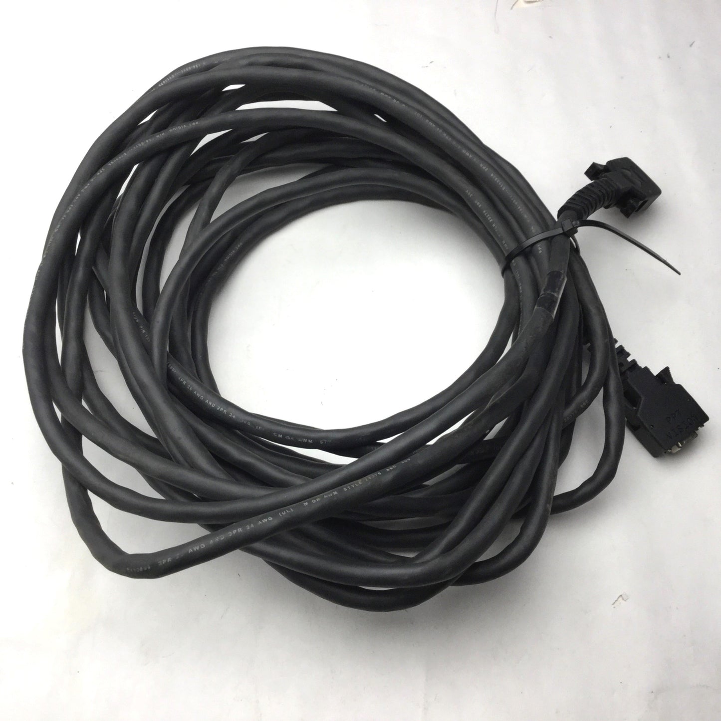Used PPT Vision 431-0278-10 Cable, Connection: Male to Male, Length: 34'