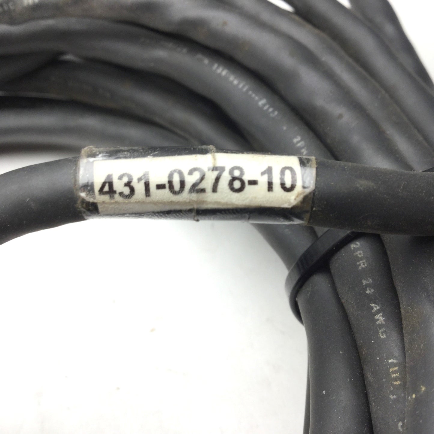 Used PPT Vision 431-0278-10 Cable, Connection: Male to Male, Length: 34'