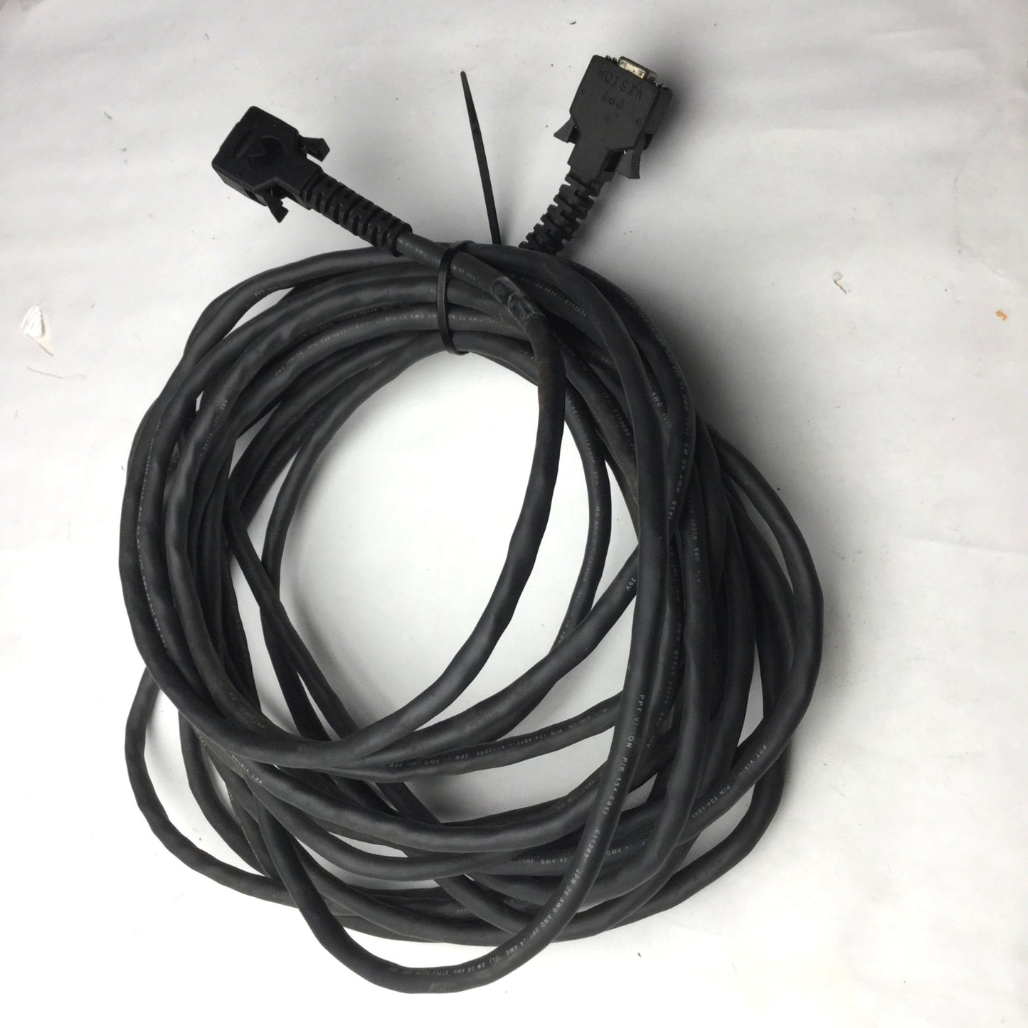 Used PPT Vision 431-0278-10 Cable, Connection: Male to Male, Length: 34'