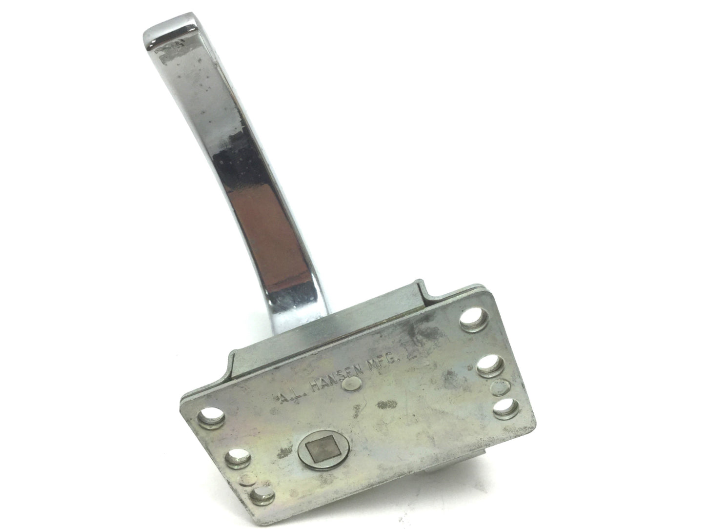 Used A.L. Hansen 58 Cab Lock Left With 500 Inside Handle Zinc Die Cast