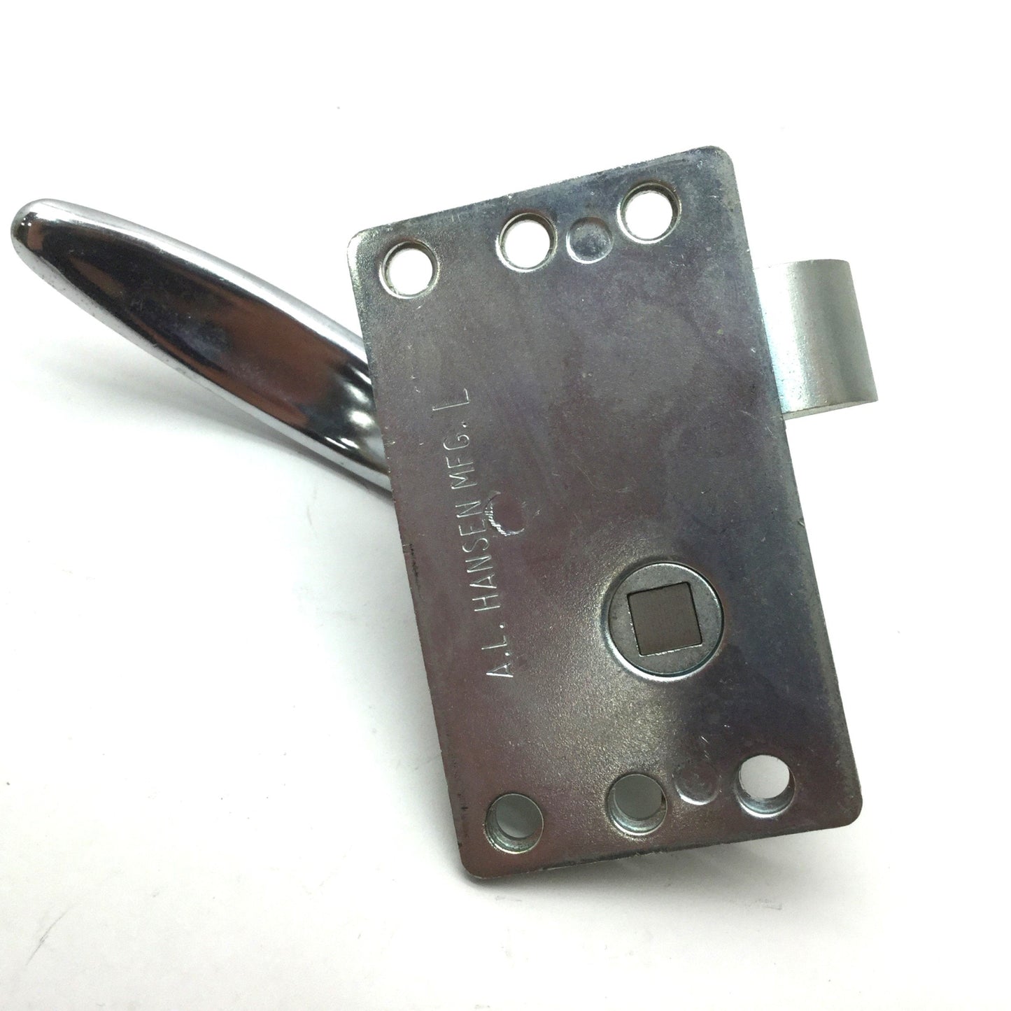 Used A.L. Hansen 58 Cab Lock Left With 74 Inside Handle Zinc Die Cast